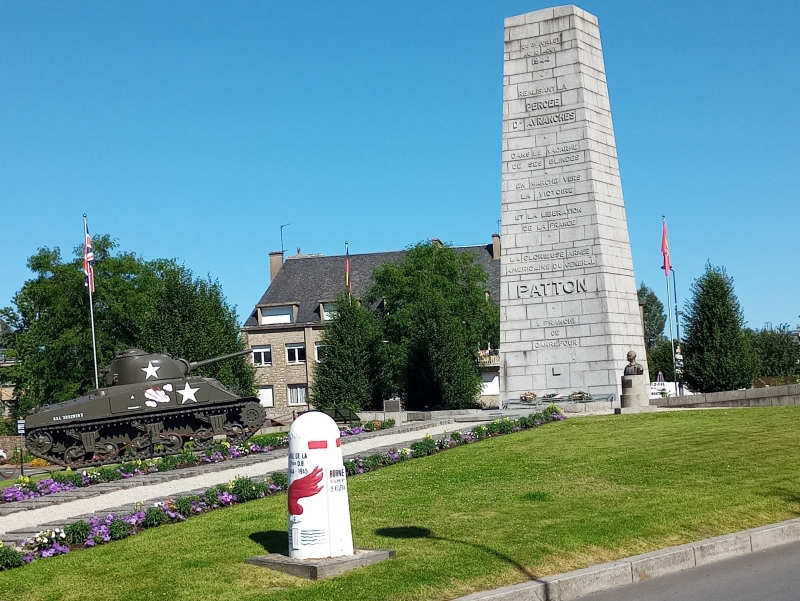 Le carrefour Patton