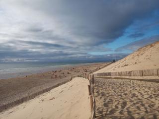 Plage de la côte d'argent